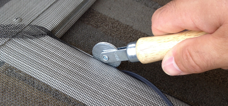 metal screen door repair in Mecca